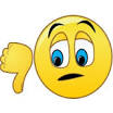 Smiley Thumbs Down Clipart 