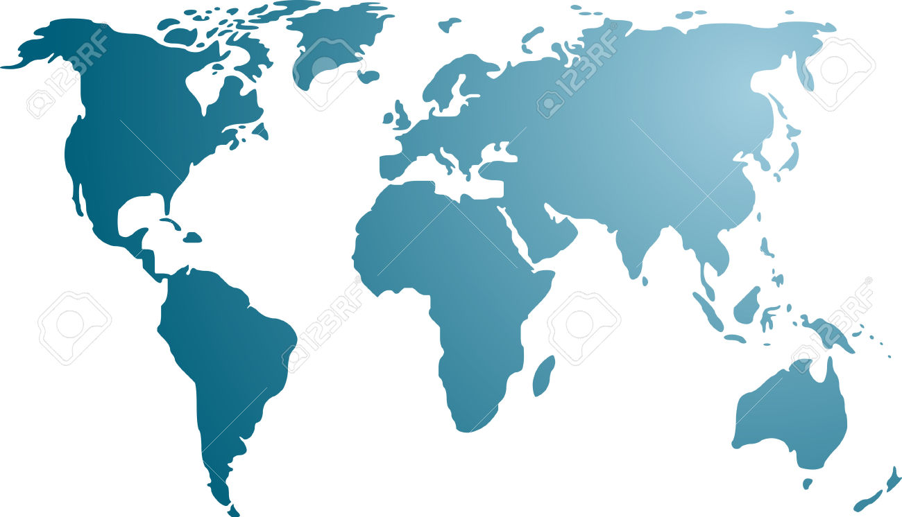 ... World Map Outline Of The ...