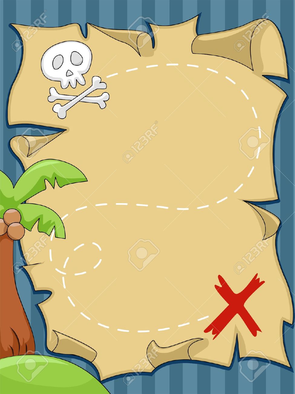treasure map background: .