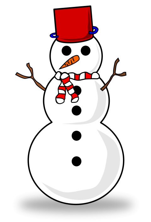 Free Snowman Clipart