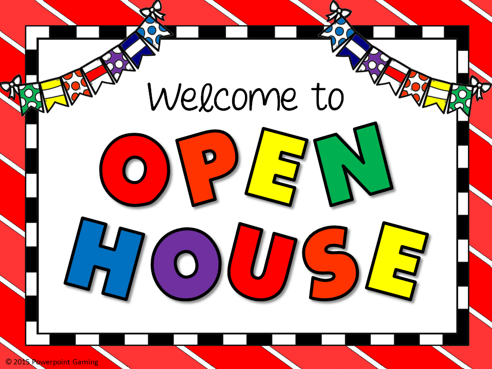 open house school clipart