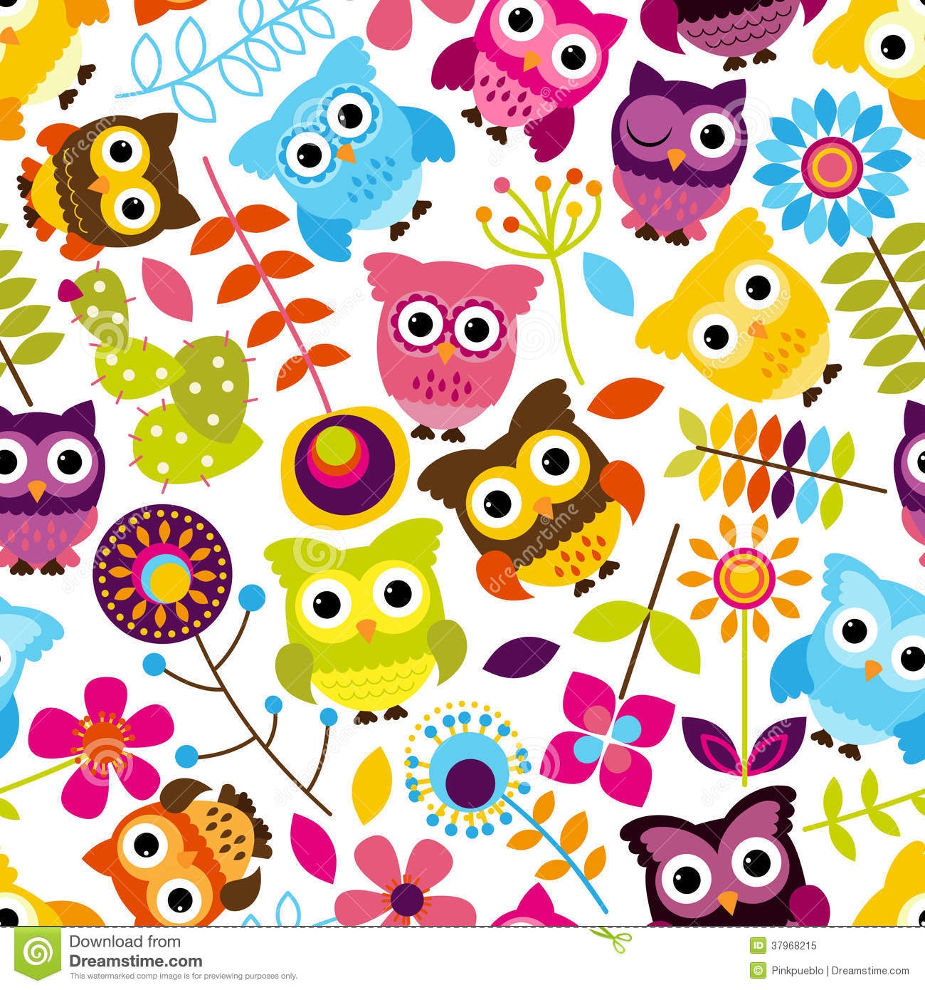 Cute Owl Background Free