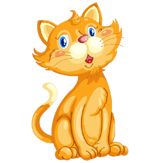 Ginger Cat Clip Art