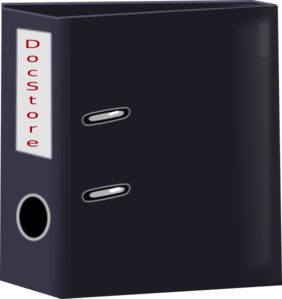 Black File Box Clip Art at Clker