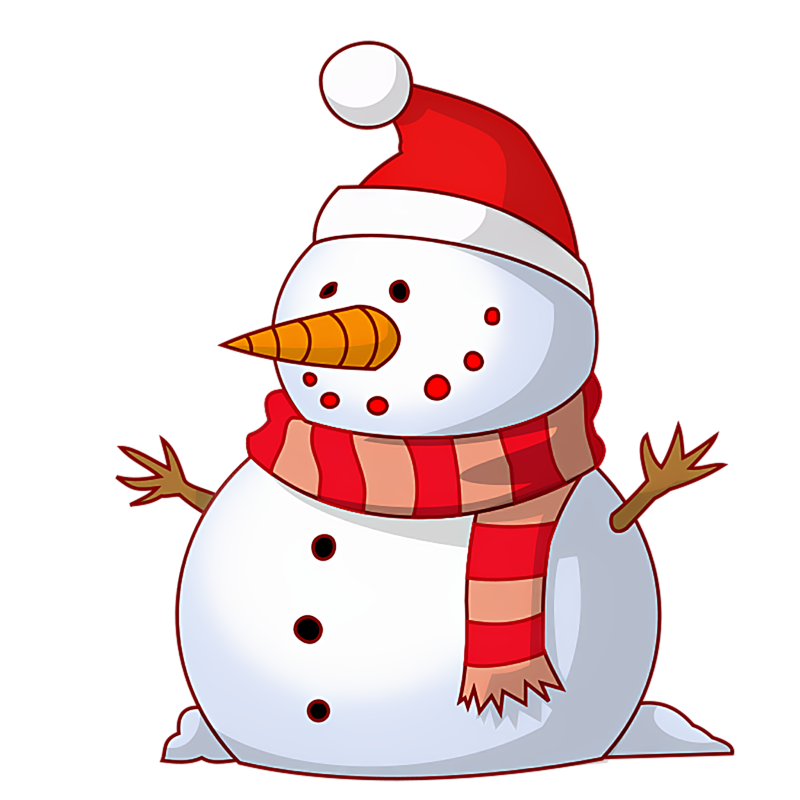 Free Snowman Clipart
