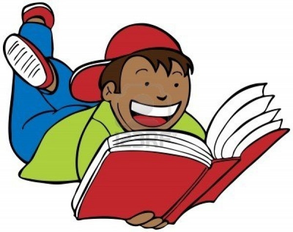 Free Clip Art Children Reading Books