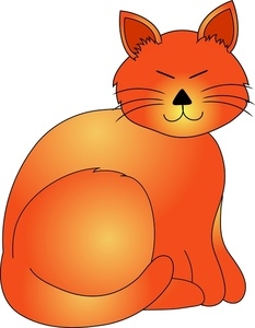 Cartoon Cat Clipart Image