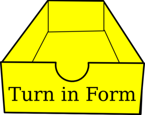 Turn In Box Clip Art at Clker