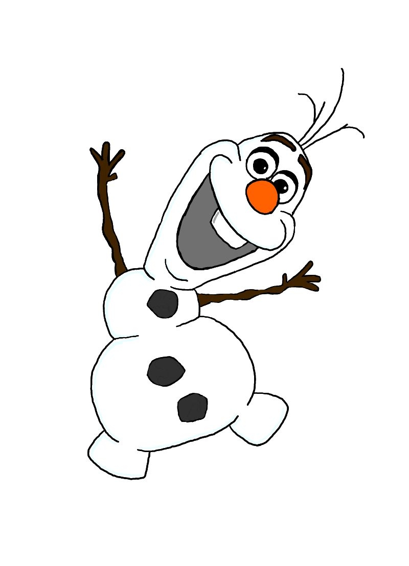 Frosty the snowman clipart