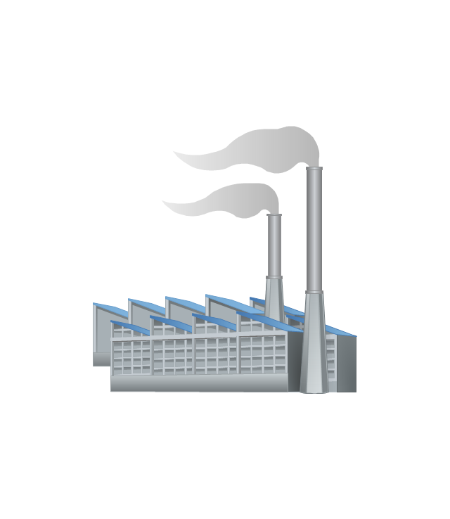 Buildings and green spaces