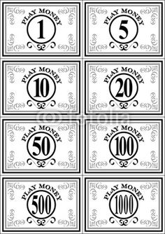 Free Printable Play Money