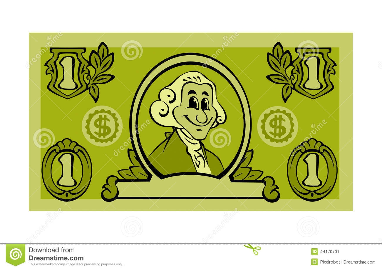 Play Money Stock Illustration