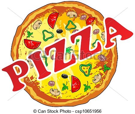 Pizza Illustrations and Clip Art