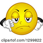 Clipart Of A Cartoon Yellow 