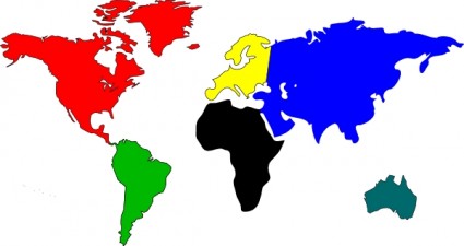 World Map Clip Art