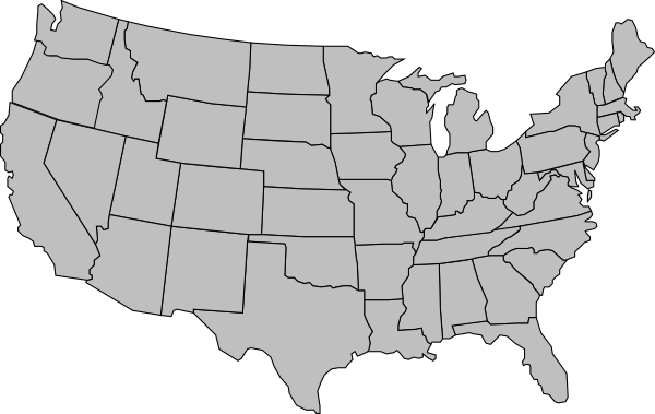 United States Of America Map ...