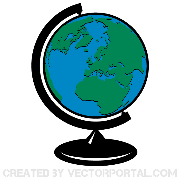 Earth Globe Vector Clip Art ...