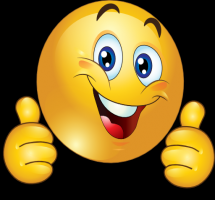 Thumbs Up Smiley Clipart