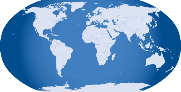 ... Simple World Map Vector ...