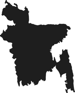 Map Of Bangladesh Clip Art