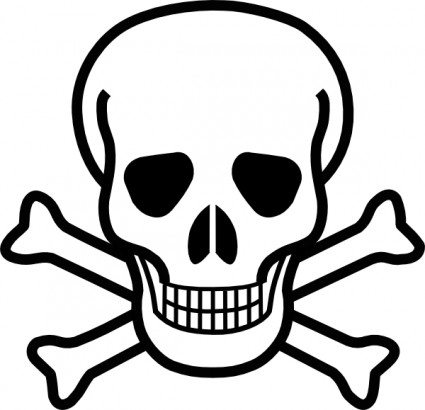 Skull And Crossbones clip art ...