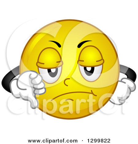Clipart of a Cartoon Yellow 