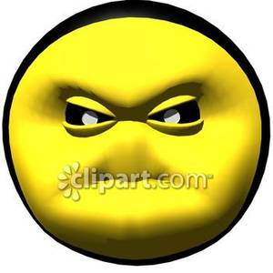 An Angry Smiley Face with a 