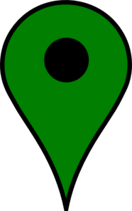Green Location Pin Clip Art