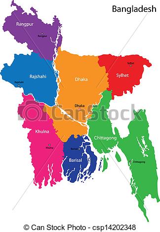 ... Bangladesh map - Map of ...