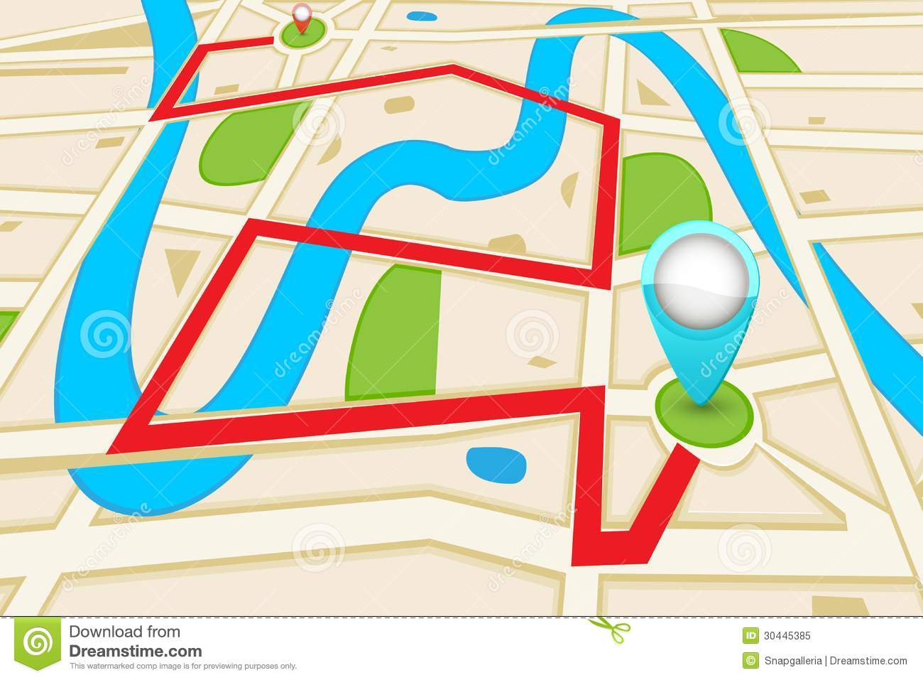 Road Map Royalty Free Stock ...