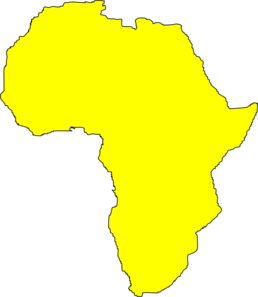 Yellow Africa Clip Art