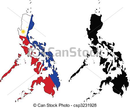 ... philippines - vector map ...