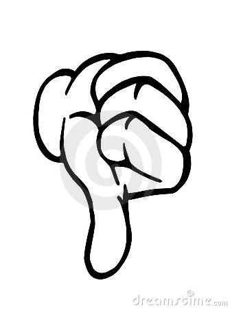 Outline Thumbs Up Stock Photos 