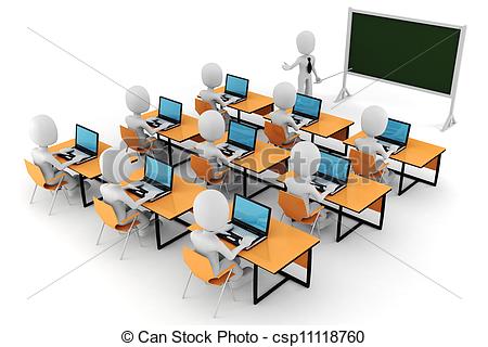... 3d man, - classroom