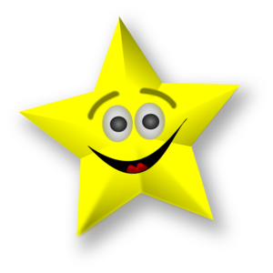 Smiling Star Clip Art At Clker 
