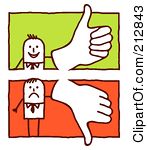  Thumbs Up And Thumbs Down