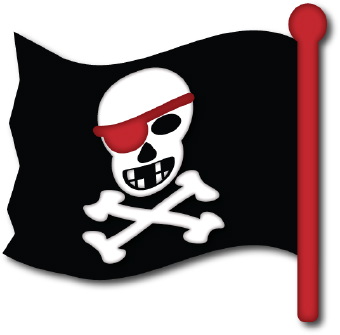 ... Pirate skull, Clip art ...