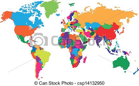 Corolful world map - ...