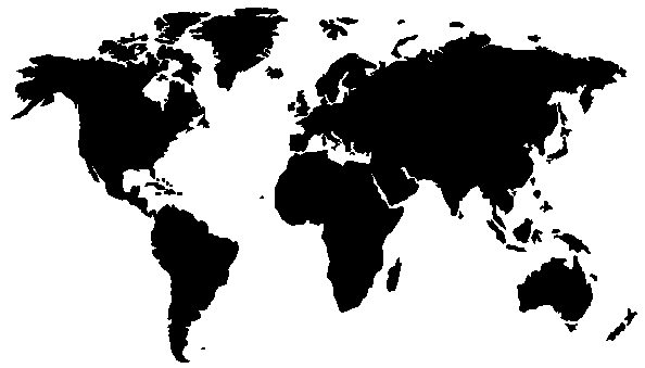 World Map Simple Clip Art ...