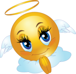 Angel Female Smiley Emoticon 
