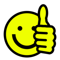 Thumbs up smiley