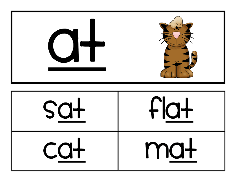 Word Family Cards | Dmmb ..