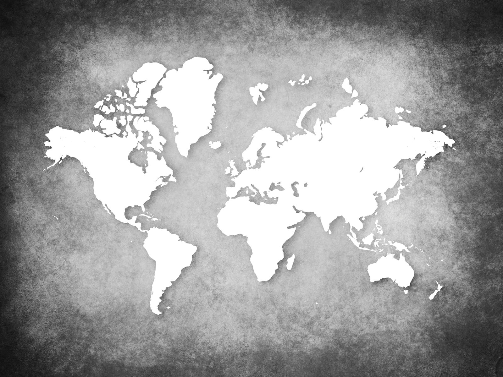 World map on wall ppt clipart