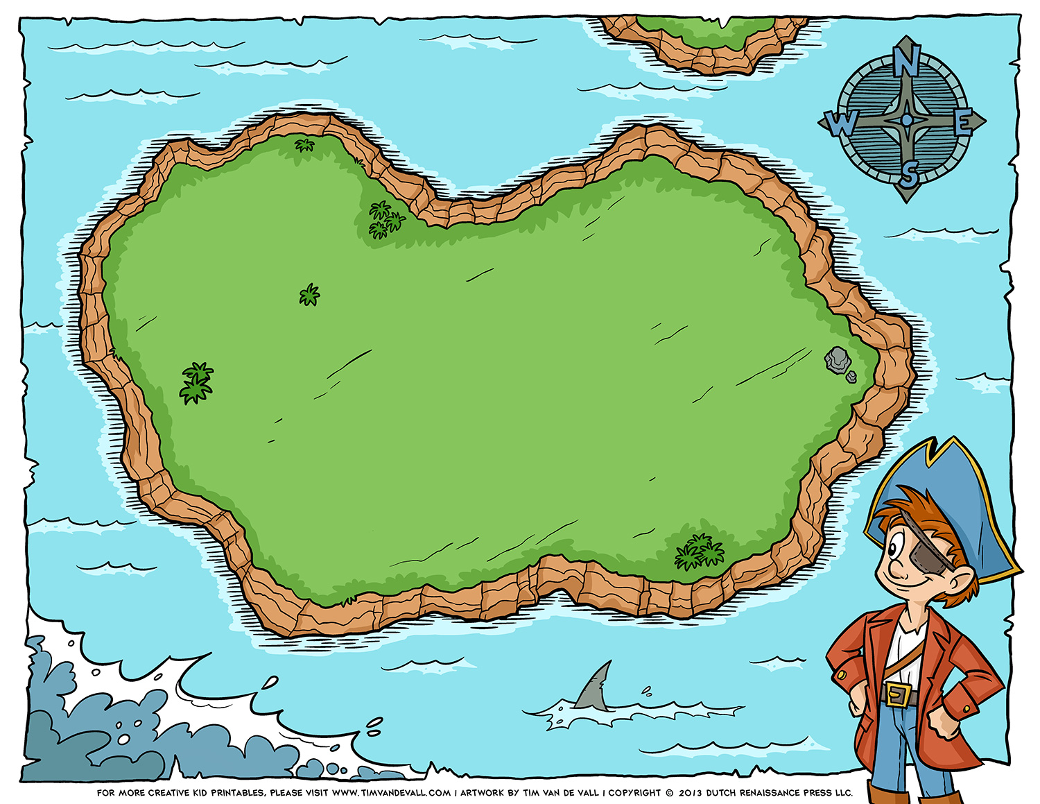 Free Pirate Treasure Maps And ...