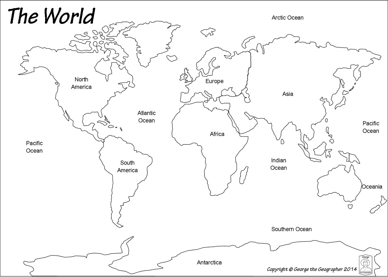 ... Blank Worldmap Png File ...