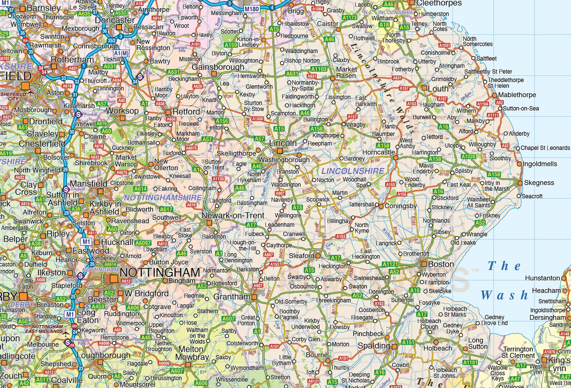 In addition to roads and ...