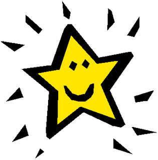 Smiley face star clipart free 