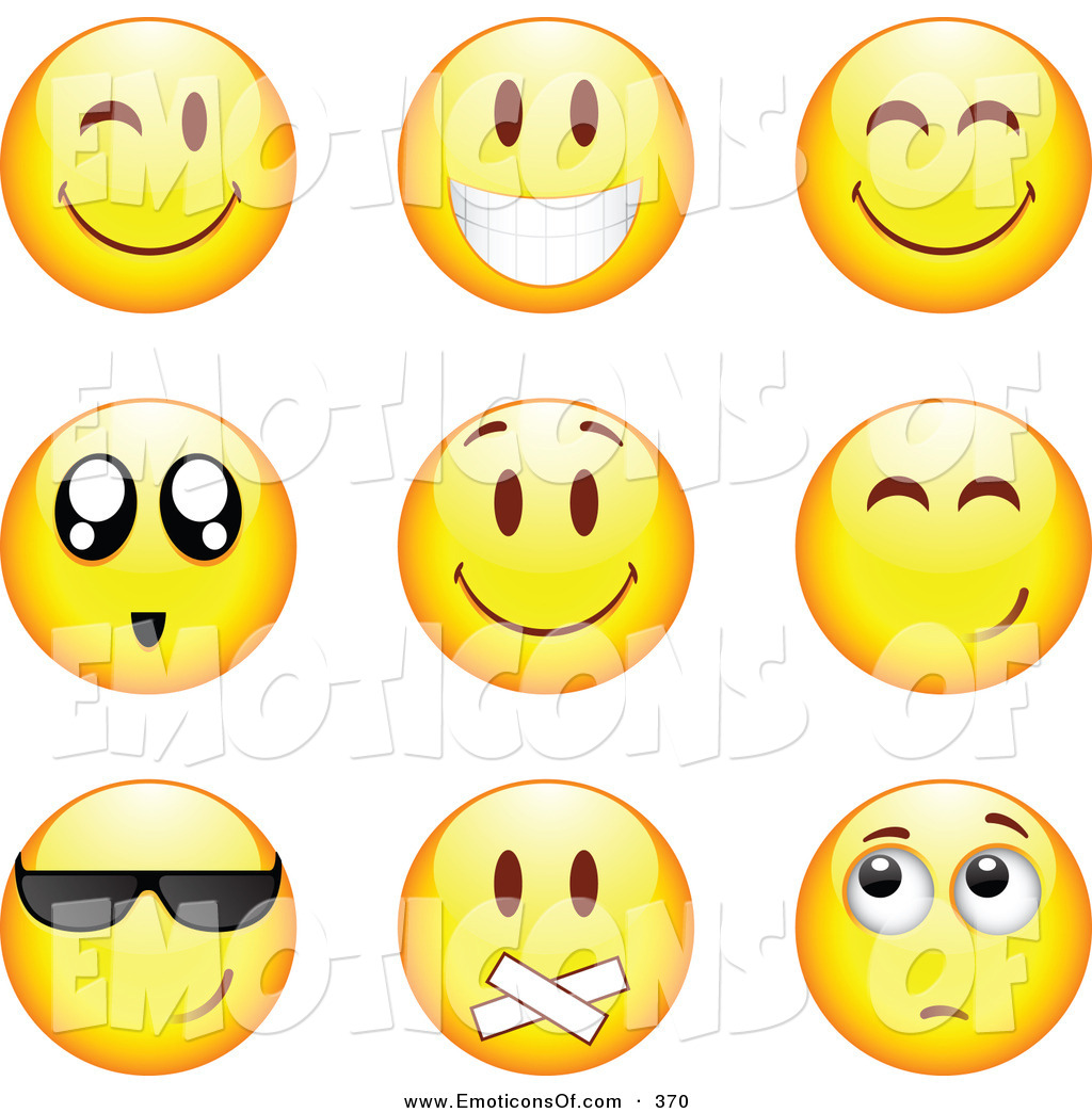  Yellow Emoticon Faces
