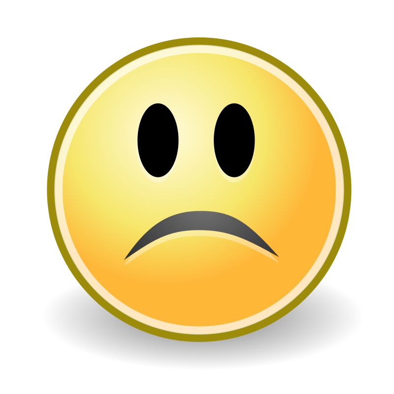 Sad Smiley Face Clipart 