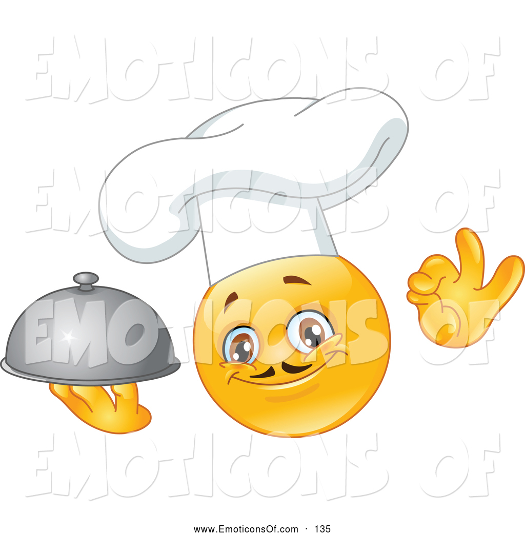 Clip Art Vector of a Yellow 